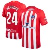 Atlético Madrid Barrios 24 Hjemmedrakt 2023-24 Kortermet Atlético Madrid Barrios 24 Hjemmedrakt 2023-24 Kortermet